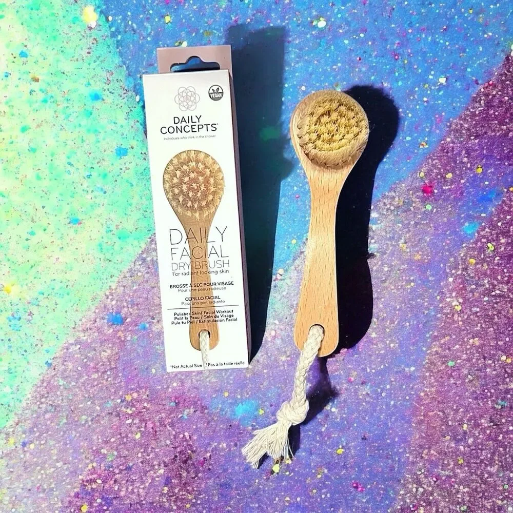 DAILY CONCEPTS Daily Facial Dry Brush MSRP $20 Brand New In Box